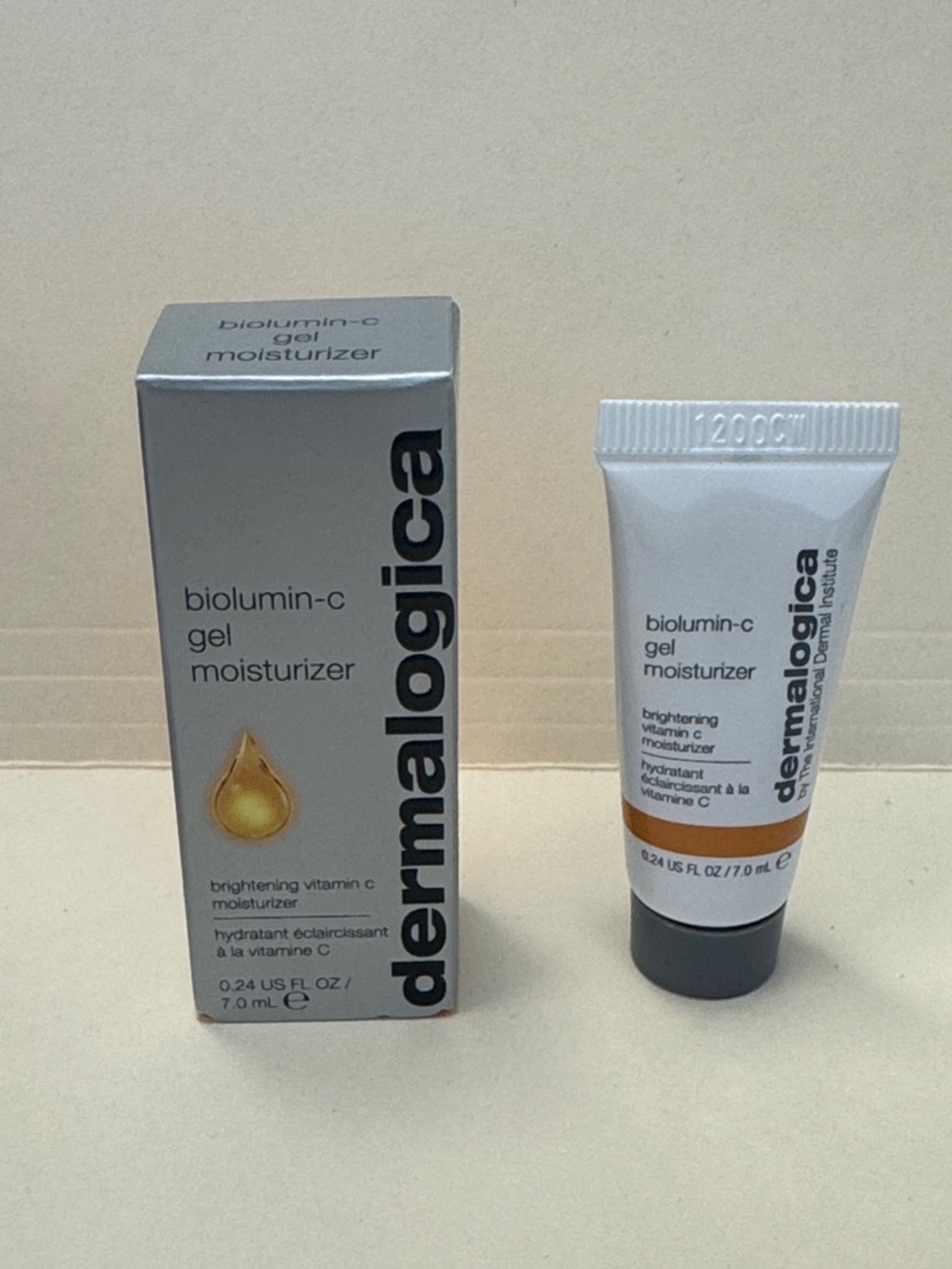 DERMALOGICA Biolumin-C Brightening Gel Moisturizer Travel Size 0.24oz SEALED NIB